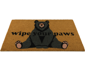Doormat Coir Bear