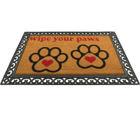 Doormat Coir/Rubber Paws