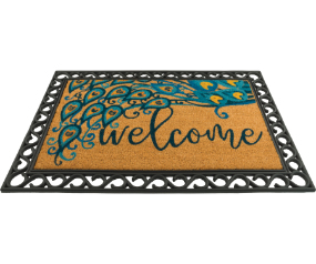 Doormat LED Peacock