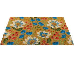 Doormat Coir Poppy
