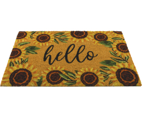 Doormat Coir SunFlwr
