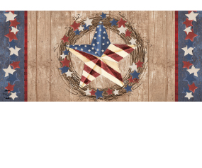 Americana Barnstar Mini Mat