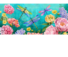 Dragonfly Garden Mini Mat