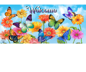 Fluttering Butterfly Mini Mat