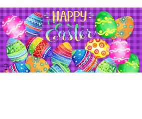 Painted Easter Eggs Holiday