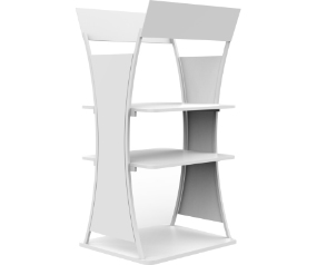Rack, 4 Shelf Display Rack