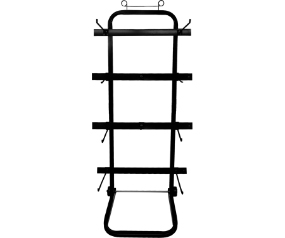 Large Rolling Display Rack